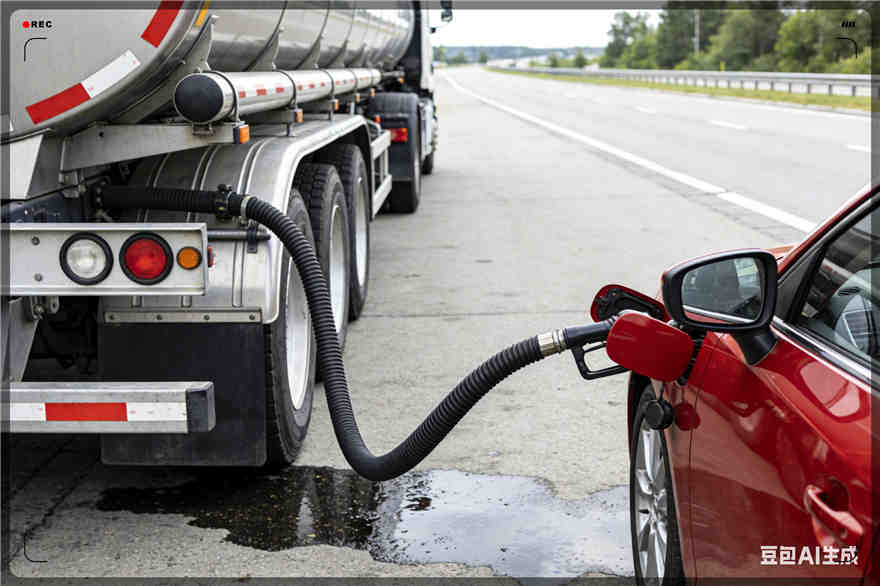 长清区汽车救援送水案例